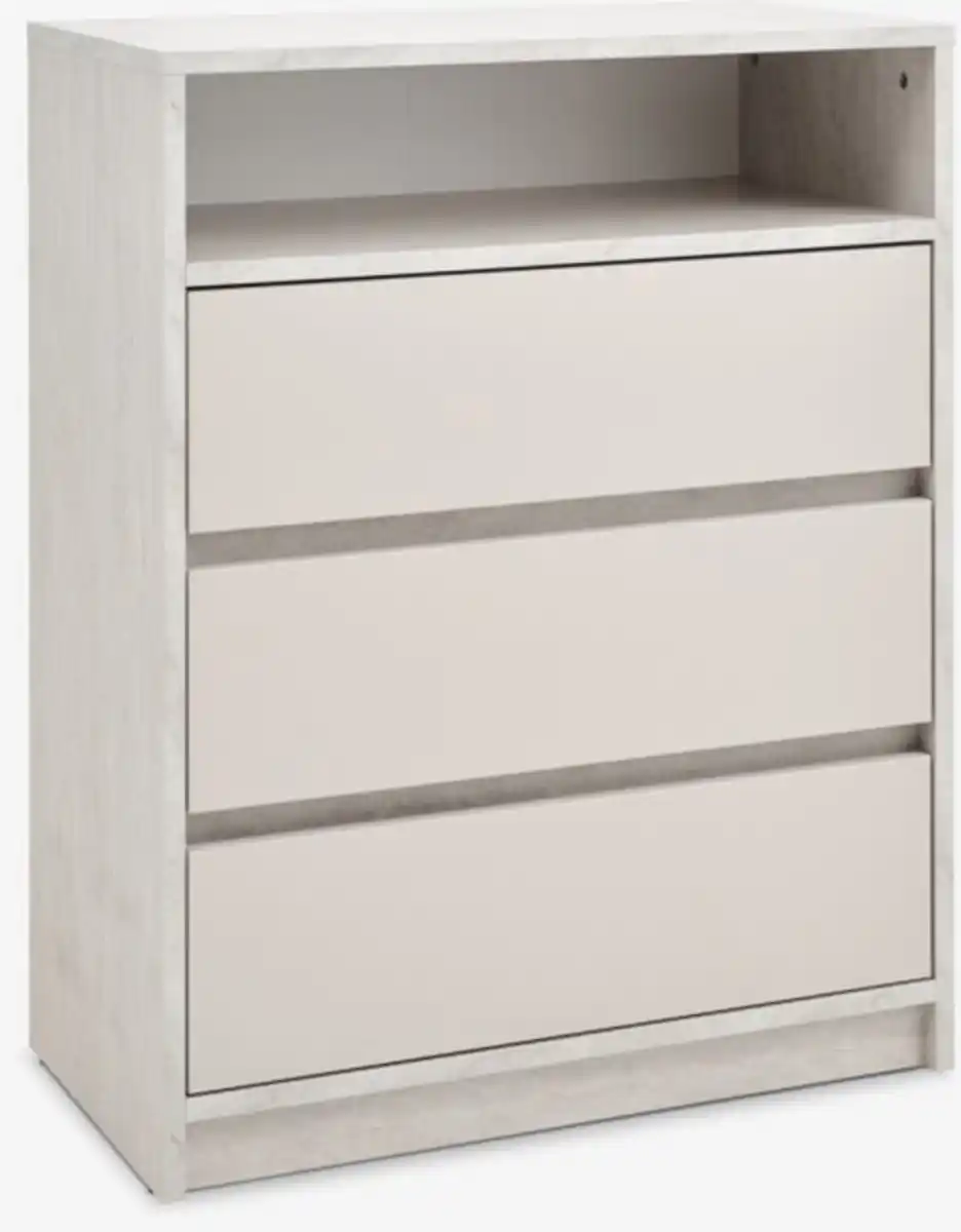 Bild 1 von Kommode BILLUND 3 Schubladen Travertin/beige