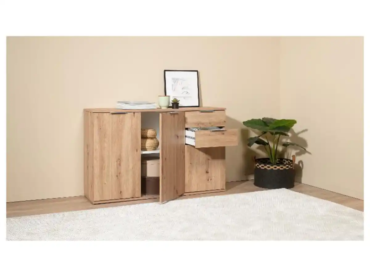 Bild 3 von LIVARNO home Sideboard Artisan Eiche