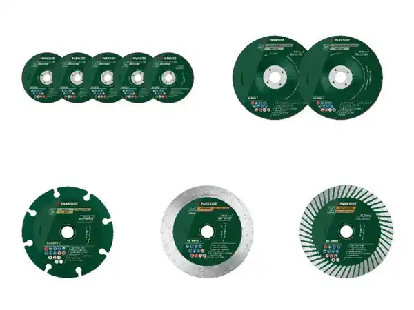 Bild 1 von PARKSIDE® Metall-Trennscheiben / Metall-Schruppscheiben / Holz-Trennscheibe / Diamant-Trennscheibe (Turbo) / Diamant-Trennscheibe