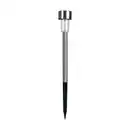 Bild 1 von Light & More LED Solarleuchte silber edelstahl 36 cm kaltweiß