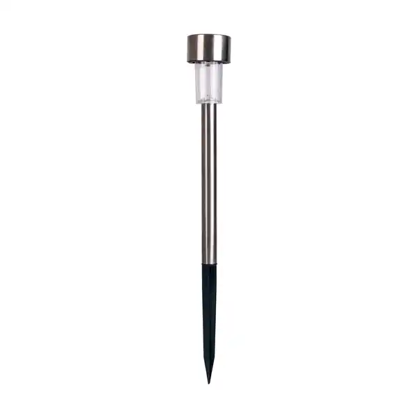 Bild 1 von Light & More LED Solarleuchte silber edelstahl 36 cm kaltweiß