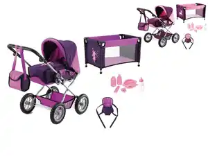 Bayer Design Kombi-Puppenwagen Grande Megaset