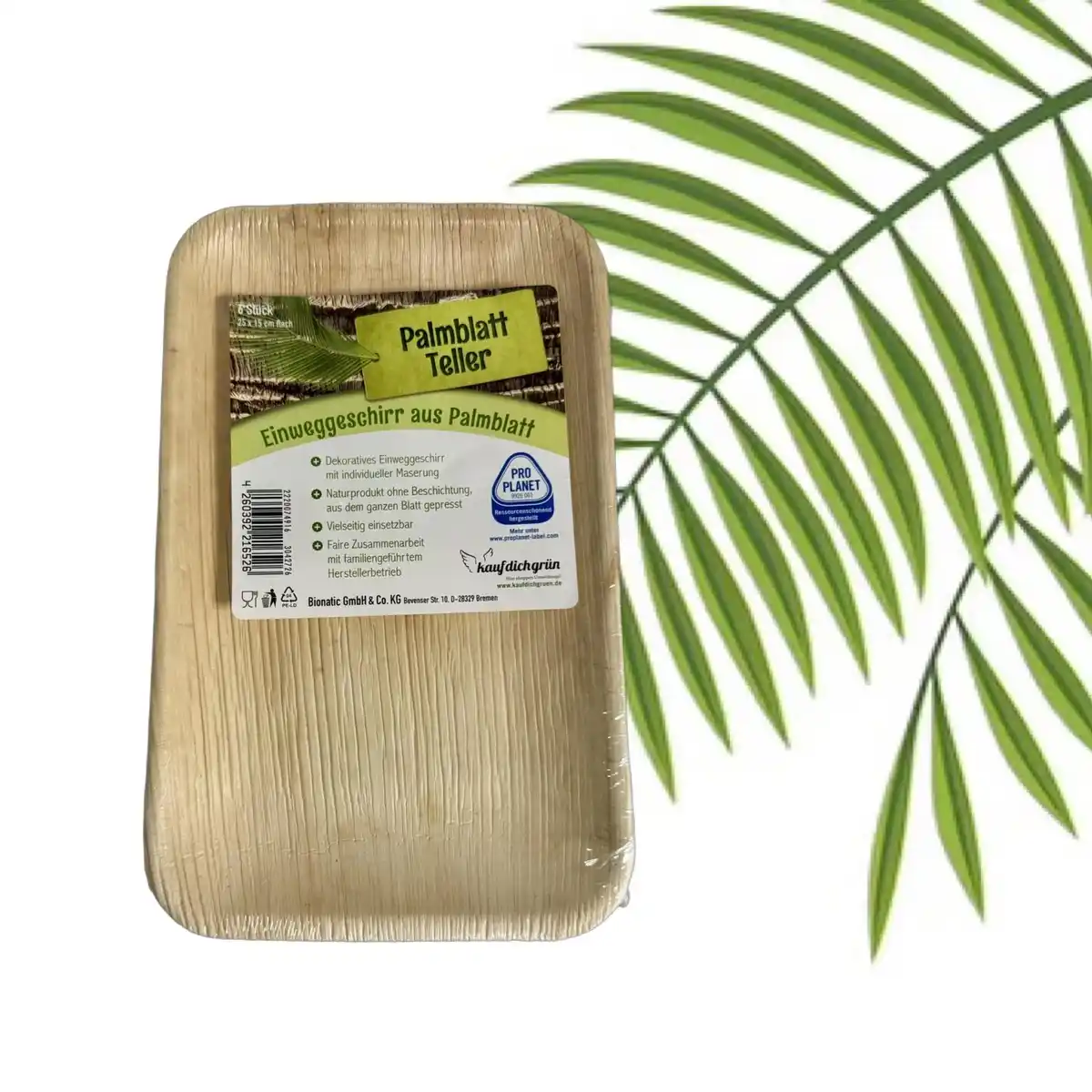 Bild 1 von Einwegteller ca. 25 x 15 cm