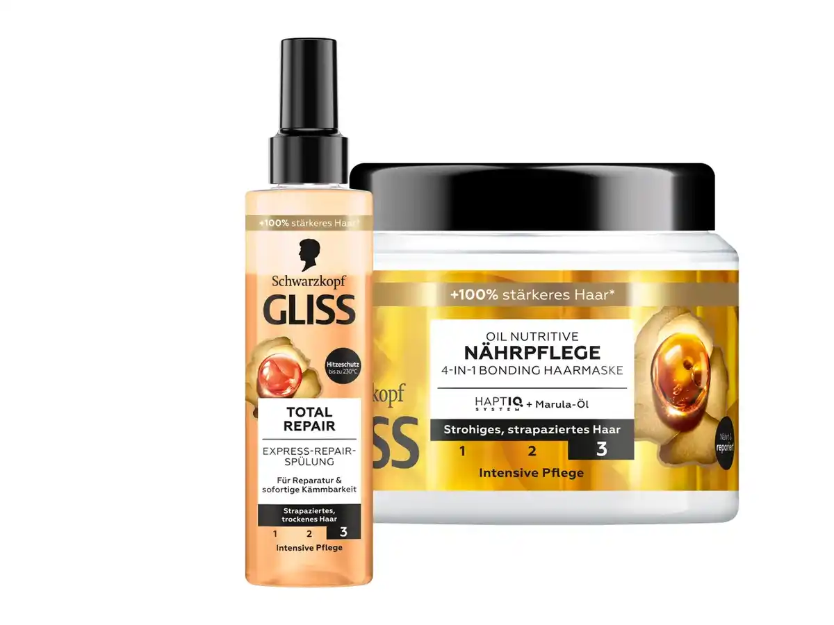 Bild 1 von Schwarzkopf Gliss Spülung/Haarmaske