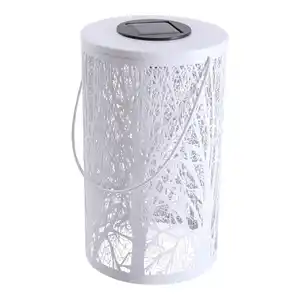 Light & More LED-Solarleuchte Bäume weiß warmweiß