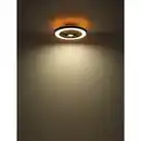 Bild 2 von GLOBO LIGHTING LED-Deckenventilator »BLIZZAK«, Ø54 cm, Kunststoff, schwarz