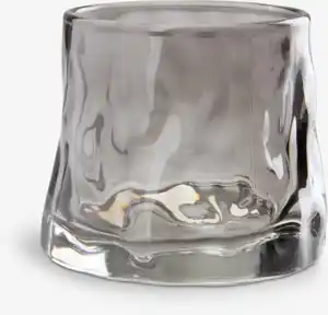 Teelichthalter GUDMAN Ø7xH7cm grau