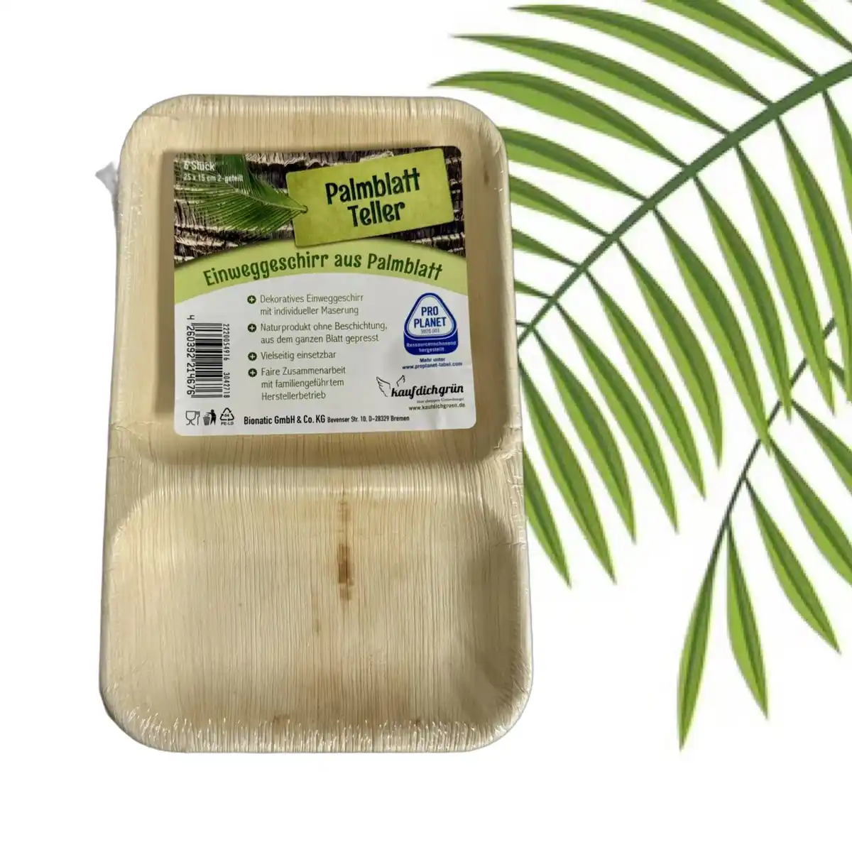 Bild 1 von Einwegteller ca. 25 x 15 cm