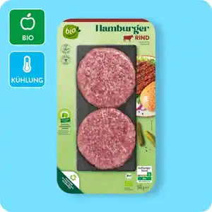BIO Bio-Hamburger, Vom Rind