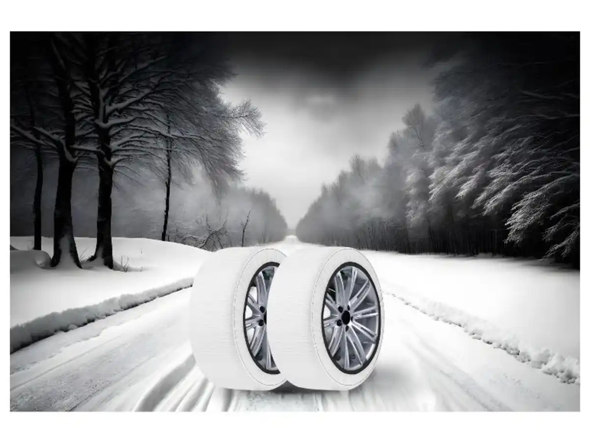 Bild 2 von MENABO Auto-Schneesocken »Easy Go«, mit selbstzentrierender Struktur