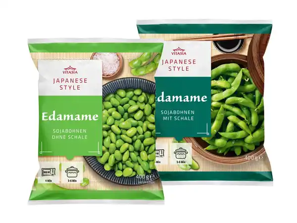Bild 1 von Vitasia Edamame Sojabohnen,  400 g