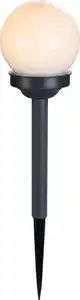 Globo LED Solarleuchte grau 35 x 10 cm