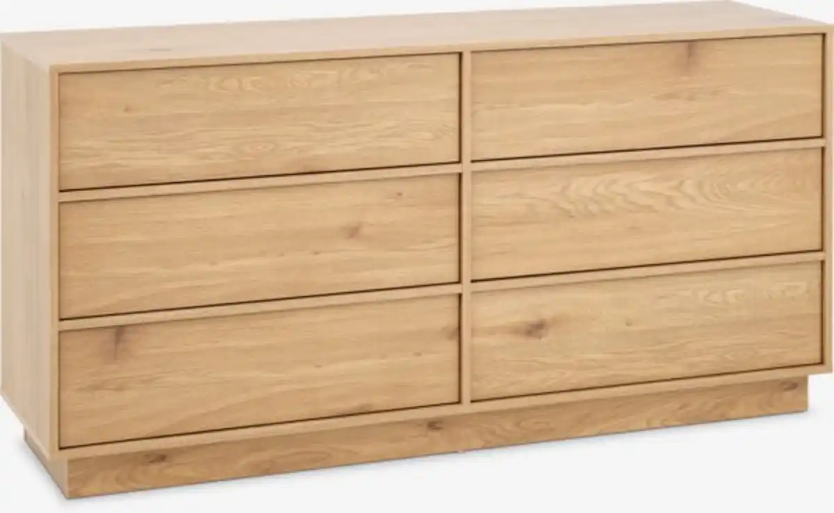 Bild 1 von 3+3 Schubladen Kommode TRANUM eichefarben