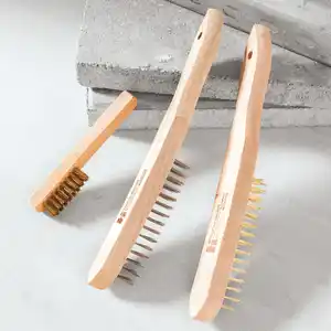 Kraft Werkzeuge Drahtbürsten-Set 125 mm 3-tlg.