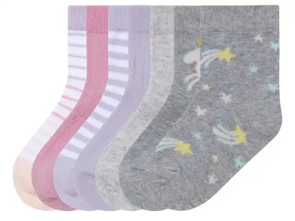 Bild 1 von lupilu® Kleinkinder Socken, 7 Paar, mit Bio-Baumwolle