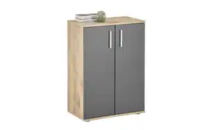Bega - Kommode BC 1040, Viking Eiche-Nachbildung/grau, 60 x 84 cm