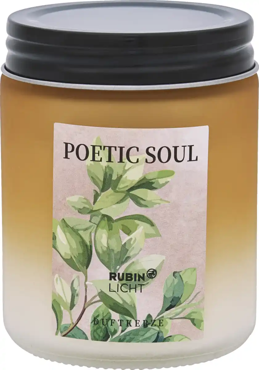 Bild 1 von RUBIN LICHT Schraubglas mit Farbverlauf Poetic Soul