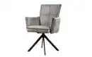Bild 1 von Armlehnenstuhl Rom 01S, grau, inkl. 360° Drehfunktion