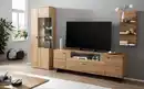 Bild 2 von MCA furniture - Wohnwand Brest, Wildeiche geölt massiv