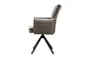 Bild 3 von Armlehnenstuhl Rom 01S, grau, inkl. 360° Drehfunktion