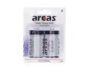 Bild 1 von Arcas Zink-Kohle Mono-Batterien R20 2er
