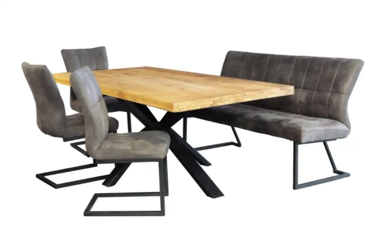 Bild 2 von Esstisch 2310, Eiche massiv, geölt