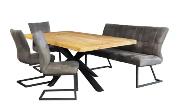 Bild 2 von Esstisch 2310, Eiche massiv, geölt