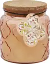 Bild 1 von RUBIN LICHT Paisleyglas mit Korkdeckel grau/orange