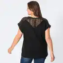 Bild 4 von Damen-T-Shirt mit V-Ausschnitt, große Größen