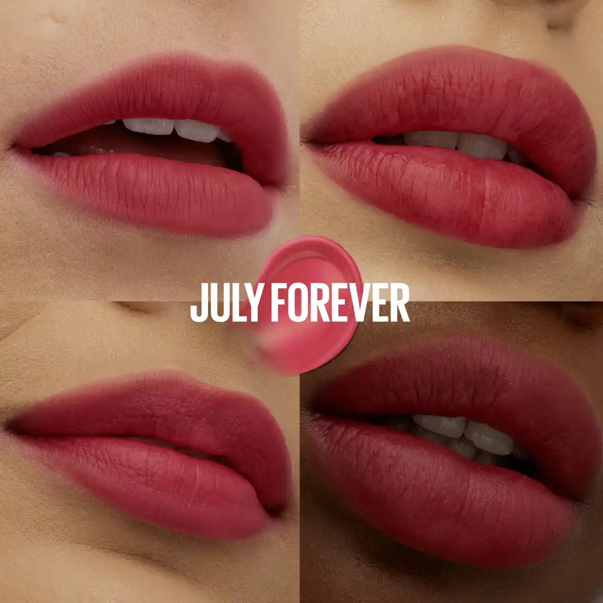 Bild 4 von Maybelline New York Superstay Teddy Tint Lippenstift 35 July Forever + Gratis Color Sensational Shaping Lipliner 547