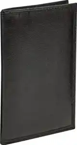 IDEENWELT Leder-Ausweis-Etui schwarz