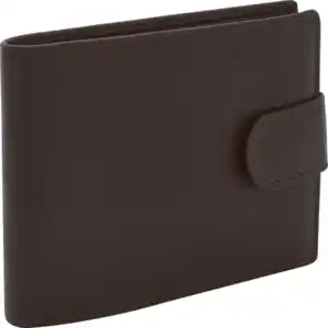 IDEENWELT Leder Geldbörse braun SA-216