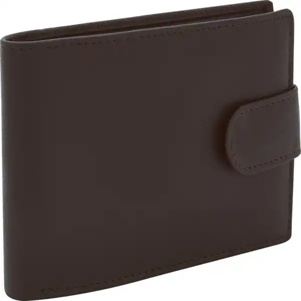 Bild 1 von IDEENWELT Leder Geldbörse braun SA-216