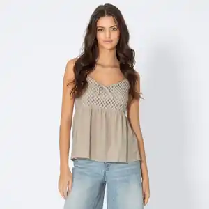 Damen-Top mit Schleife