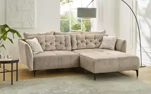 JOB - Wohnlandschaft Salo, beige, inkl. Kissen