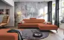 Bild 1 von Wohnlandschaft Bonito, rostfarbig, inkl. Funktionen