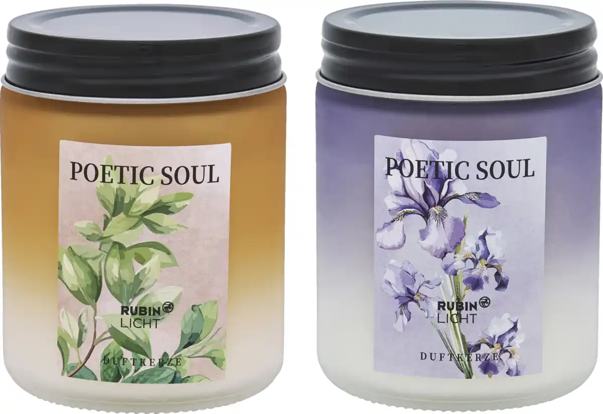 Bild 3 von RUBIN LICHT Schraubglas mit Farbverlauf Poetic Soul