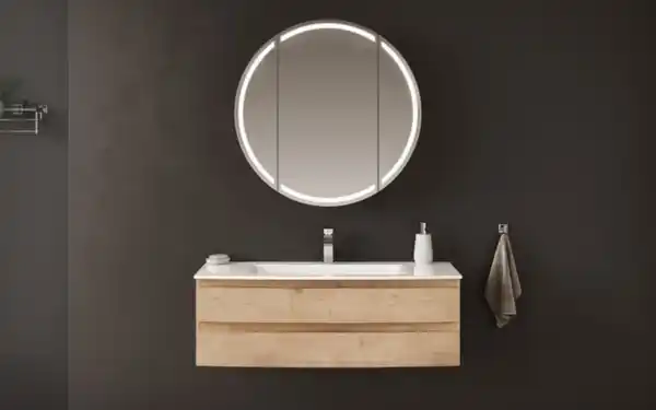 Bild 2 von Badprogramm Vora, Eiche, inkl. LED Beleuchtung