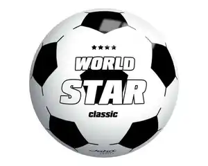 Ball World Star Vinyl, 22cm versch. Farben