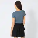 Bild 4 von Damen-T-Shirt im Cropped-Design