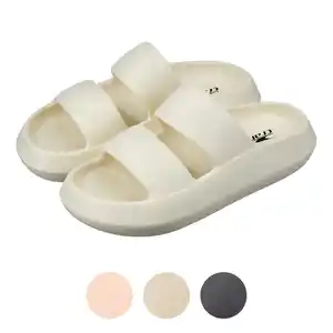 CRANE Damen-/Herren-Plattform-Sandalen "I am green™"