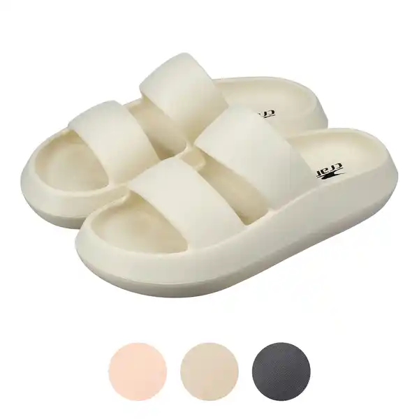 Bild 1 von CRANE Damen-/Herren-Plattform-Sandalen "I am green™"