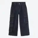 Bild 1 von Kinder-Jungen-Jeans mit weitem Bein