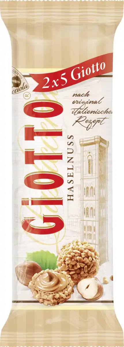 Bild 1 von Ferrero Giotto Haselnuss, 43 g 2x5 Giotto