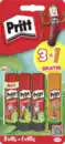 Bild 1 von Pritt Klebestift Multipack 3+1 Gratis Fun Color Neon, 43 g 3x 11 g + 1x 10 g
