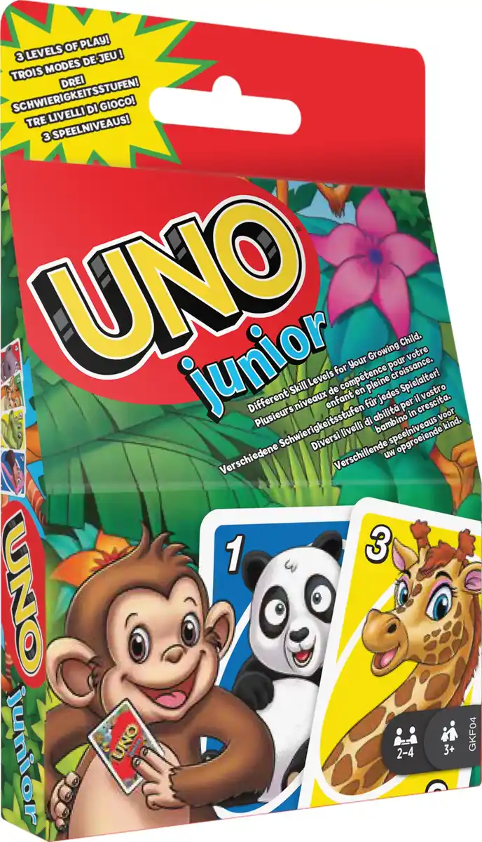 Bild 2 von Mattel UNO Junior Kartenspiel