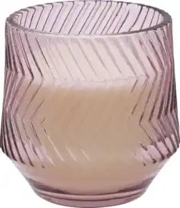 RUBIN LICHT 1-Dochtglas Zacken