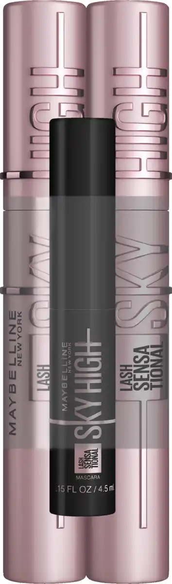Bild 1 von Maybelline New York Lash Sensational Sky High Very Black Duo + Gratis Mini Lash Sensational Sky High Cosmic Black