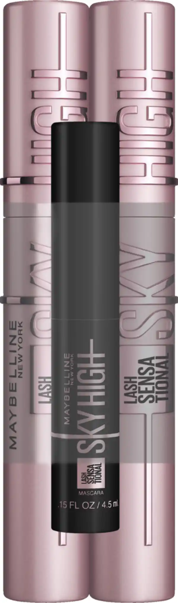 Bild 1 von Maybelline New York Lash Sensational Sky High Very Black Duo + Gratis Mini Lash Sensational Sky High Cosmic Black