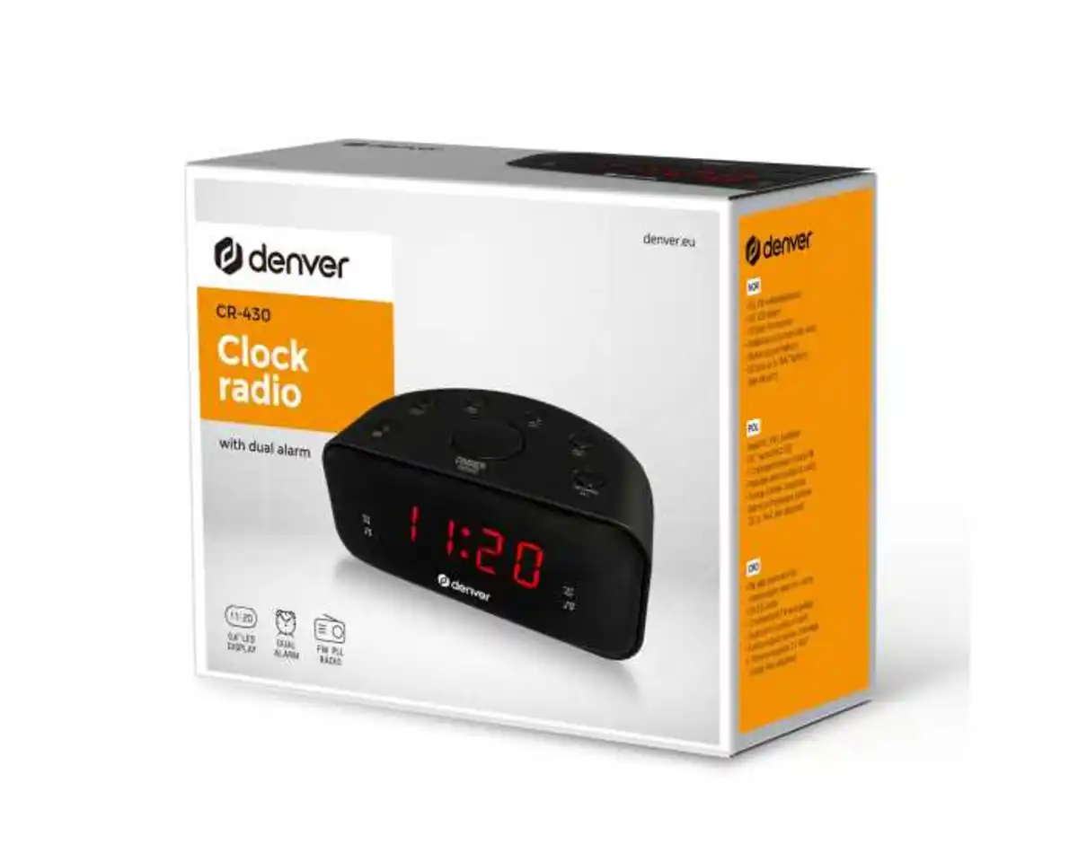 Bild 1 von Denver Radiowecker CR-430 schwarz